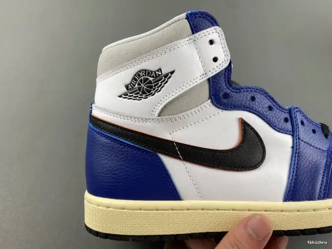 Rep TBkick Deep Air Blue Rare 1 OG High Jordan Air Royal DZ5485-100 0418